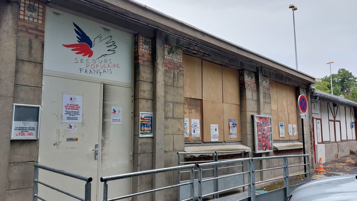 Après l’incendie, le local du Secours populaire français à Palaiseau reprend du service