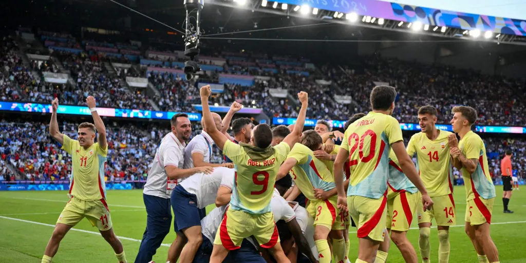 Así queda el palmarés olímpico en fútbol masculino tras el oro de España