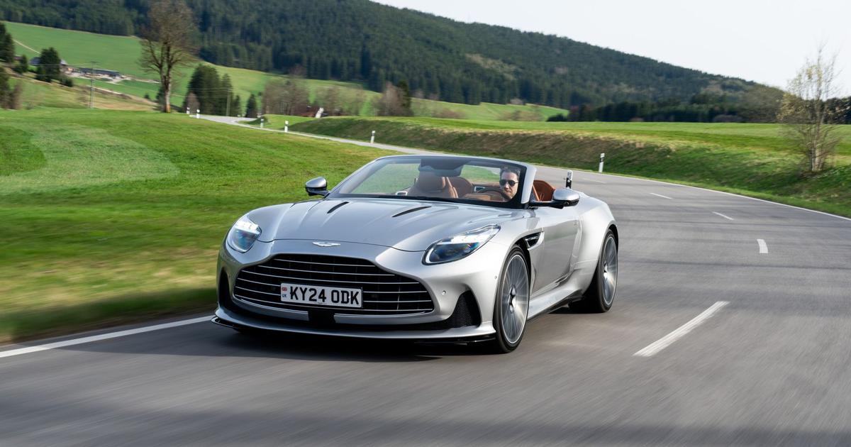 Aston Martin DB12 Volante, un classique revisité