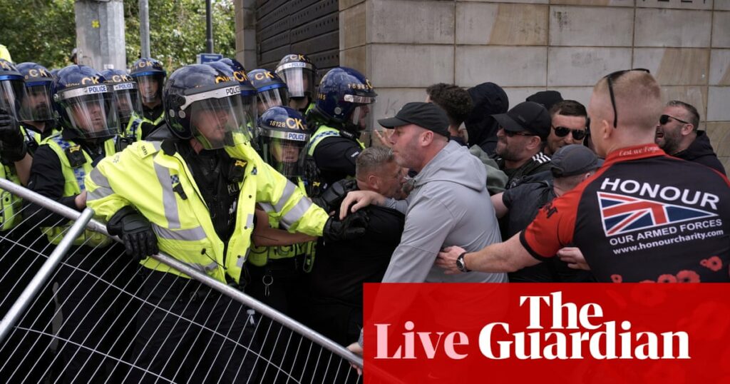 At least 90 arrests made across UK as police brace for further disorder – live