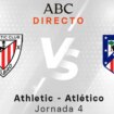 Athletic - Atlético de Madrid, en directo: resultado, goles y última hora online del partido de la Liga hoy