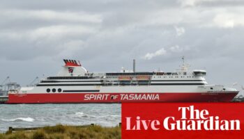 Australia news live: flood warnings and 30,000 Tasmanians without power due to severe weather