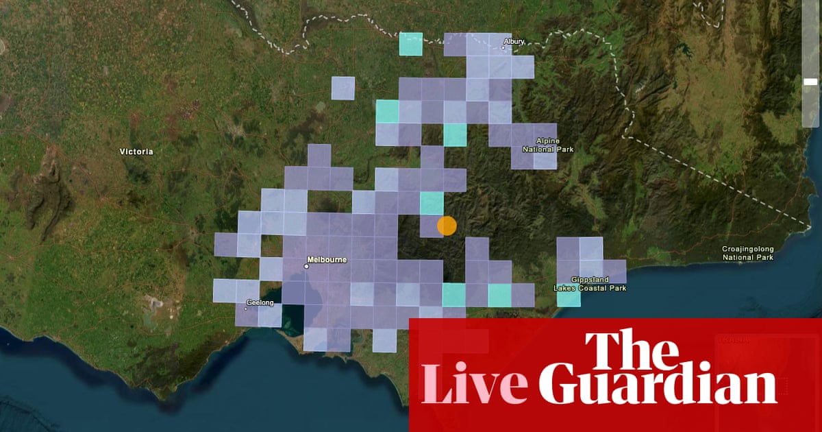 Australia news live: magnitude 4.1 earthquake in Victoria’s east; four foreign fishing vessels intercepted off WA