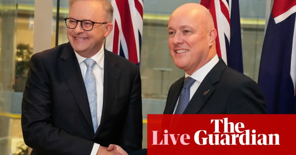 Australia politics live: NZ PM puts deportations on the agenda; Reynolds’ brother to give evidence as defamation trial continues