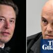 Brazilian court orders suspension of Elon Musk’s X after it missed deadline