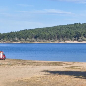 Buscan a un joven desaparecido tras sumergirse en el embalse de La Cuerda del Pozo (Soria)