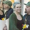 Cameron Diaz, 51, shares a sweet kiss with husband Benji Madden, 45, on lowkey dinner date in Montecito