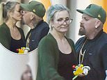 Cameron Diaz, 51, shares a sweet kiss with husband Benji Madden, 45, on lowkey dinner date in Montecito