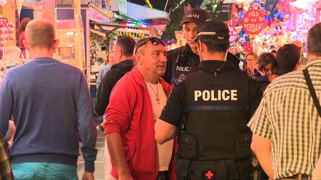 Cette nuit: Une bagarre a éclaté à la Schueberfouer