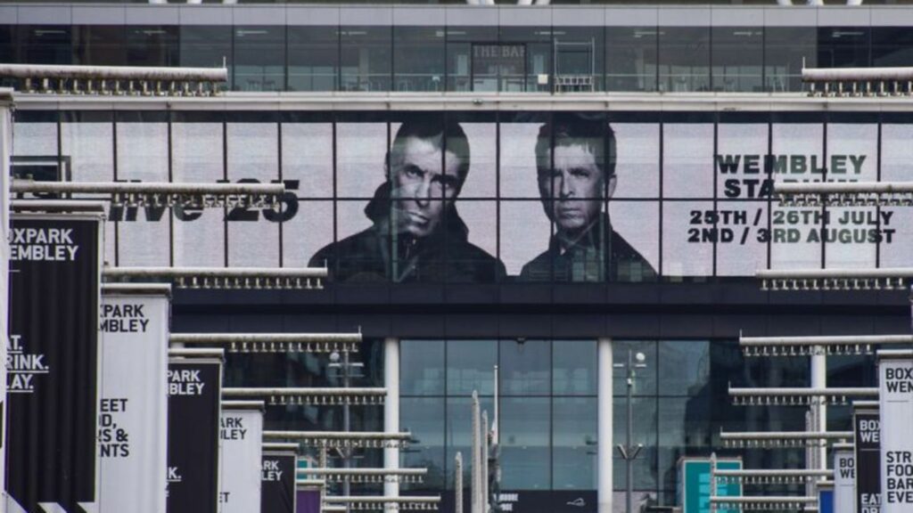 Im Londoner Wembley-Stadion sind insgesamt fünf Konzerte geplant. Foto: Vuk Valcic/ZUMA Press Wire/dpa