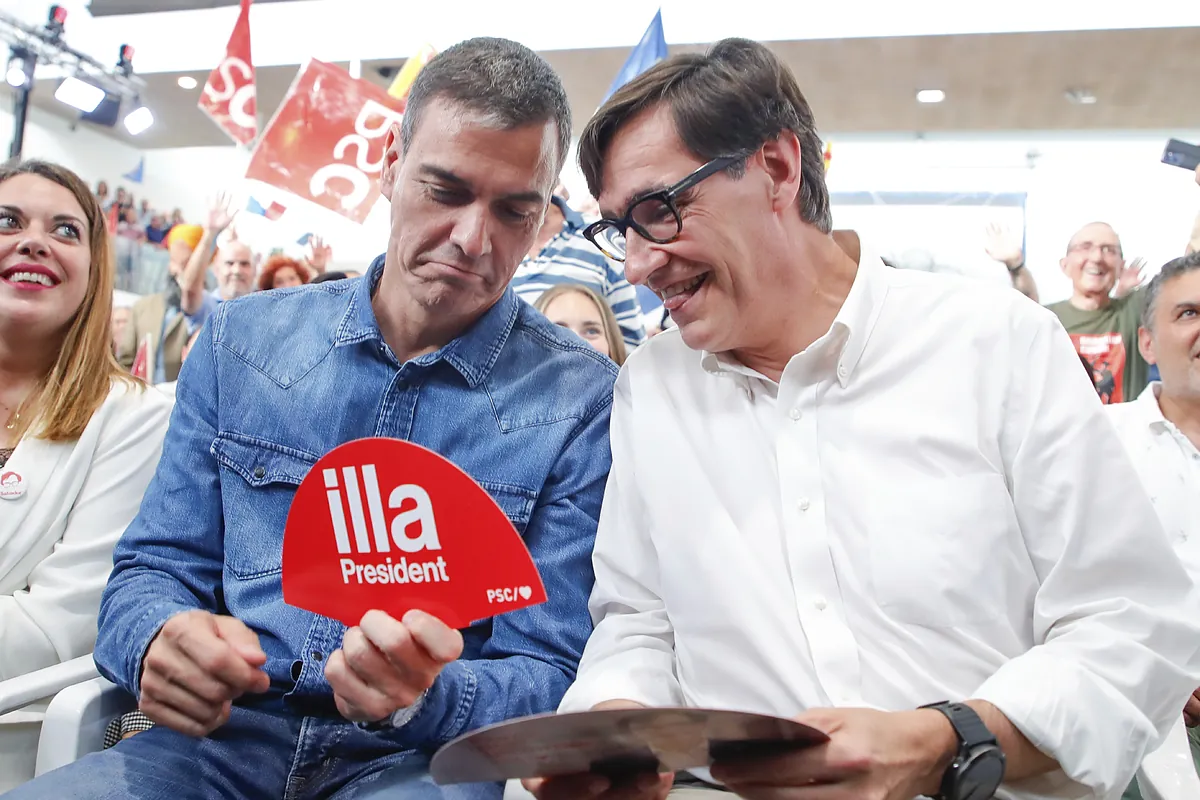 Convulsión en el PSOE, día 5: llamadas de Illa para "tranquilizar" y dudas en fieles a Sánchez