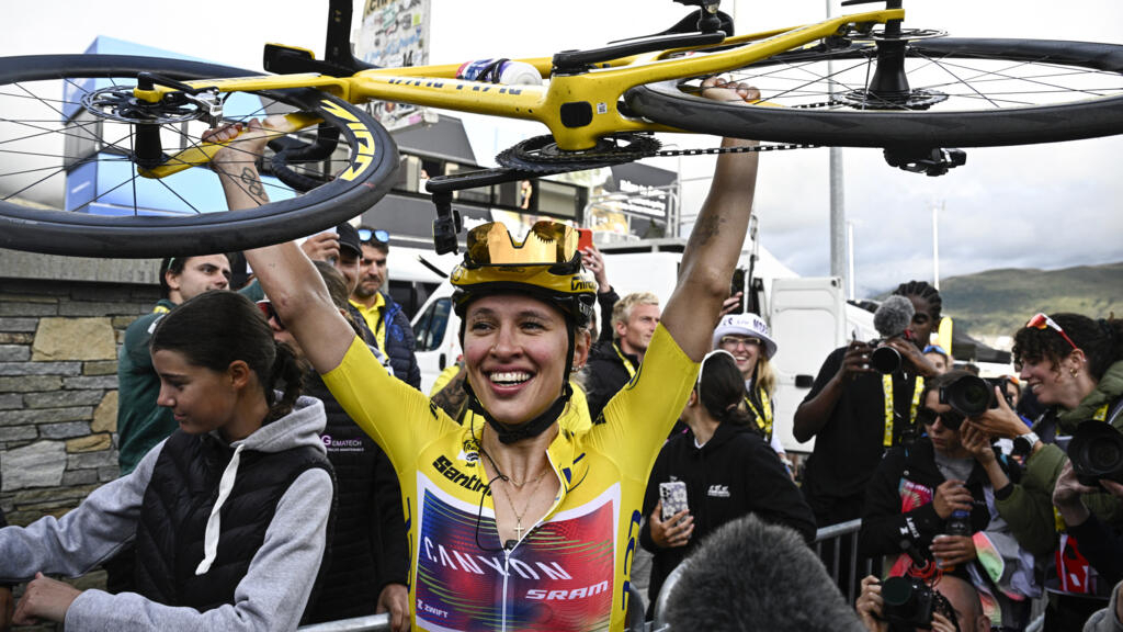 Cyclisme : la Polonaise Katarzyna Niewiadoma remporte le Tour de France 2024