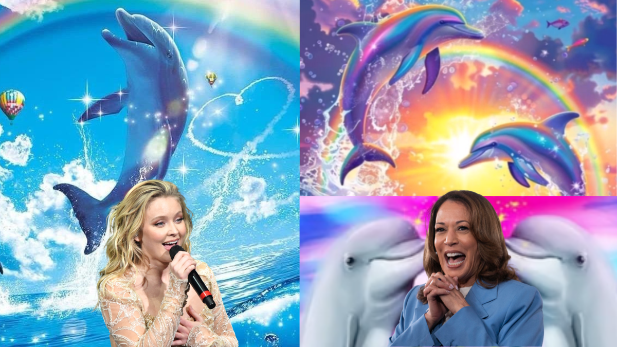 Des dauphins et Zara Larsson : Kamala Harris manie parfaitement les codes d’Internet