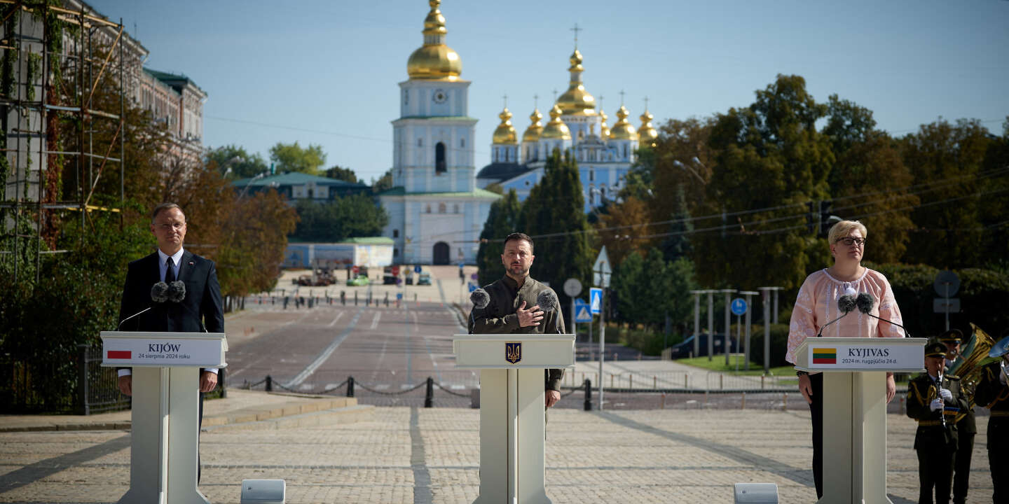 En direct, guerre en Ukraine : le jour d’indépendance de l’Ukraine « est, dans un sens, le jour de l’indépendance de toute l’Europe centrale », dit le président polonais en visite à Kiev