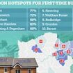 Escape TO the city: Most desirable London suburbs revealed as first-time buyers flock back to the capital after being pushed out by soaring home prices and mortgage rates