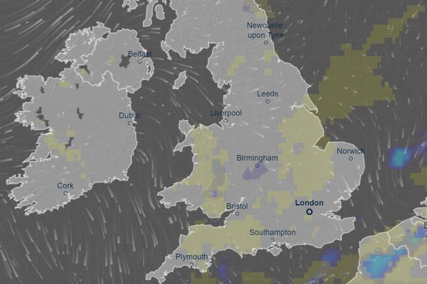 Exact date UK's summer abruptly ends as weather maps turn eerie yellow