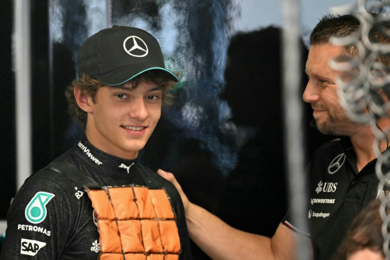 F1: Le prodige italien Andrea Kimi Antonelli chez Mercedes en 2025