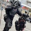 Fury of driver dressed as sci-fi character Predator as police seize £15,000 customised e-scooter in roads crackdown