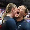 Great Britain get the gold! Team GB's Katy Marchant, Sophie Capewell and Emma Finucane SMASH the world record for a THIRD time in just one day to beat New Zealand in spectacular sprint final