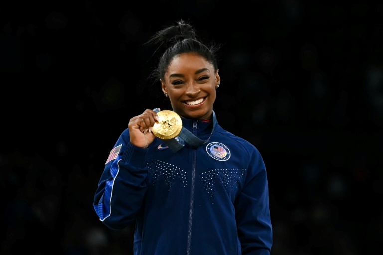 Gym: Simone Biles remporte une troisième médaille d'or à Paris, au saut