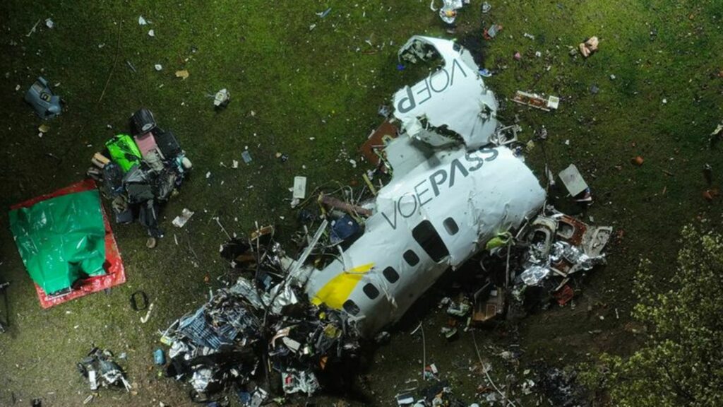 Die Black Box wurde von der brasilianischen Luftwaffe (FAB) gefunden. Foto: Andre Penner/AP/dpa