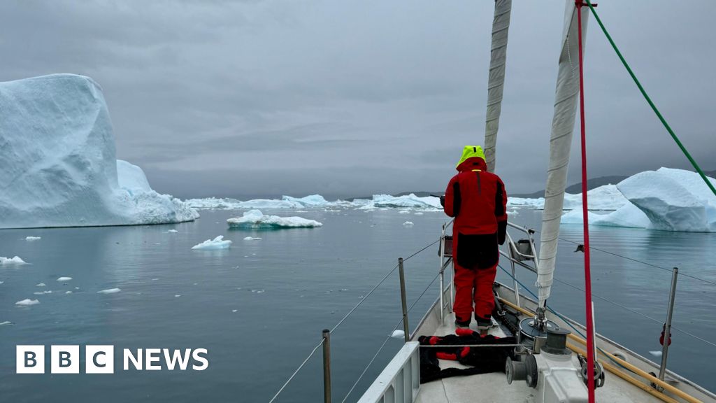 'In the midnight sun, slaloming through icebergs' - brothers on perilous Arctic voyage