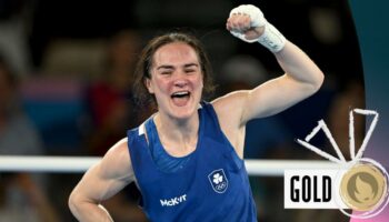 Watch as Ireland's Kellie Harrington becomes a two-time Olympic champion and wins gold at the women's 60kg final.