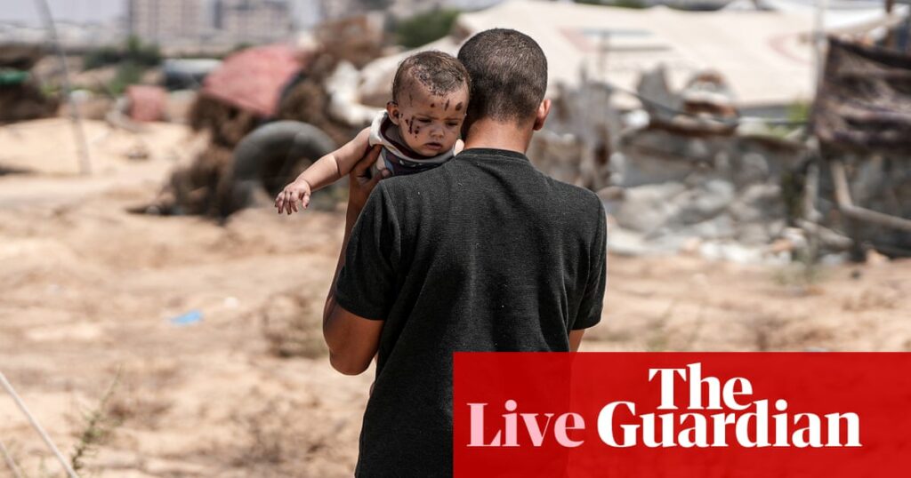 Israel-Gaza war live: Gaza death toll passing 40,000 is ‘grim milestone’, says UN; UK foreign secretary ‘to meet Netanyahu’