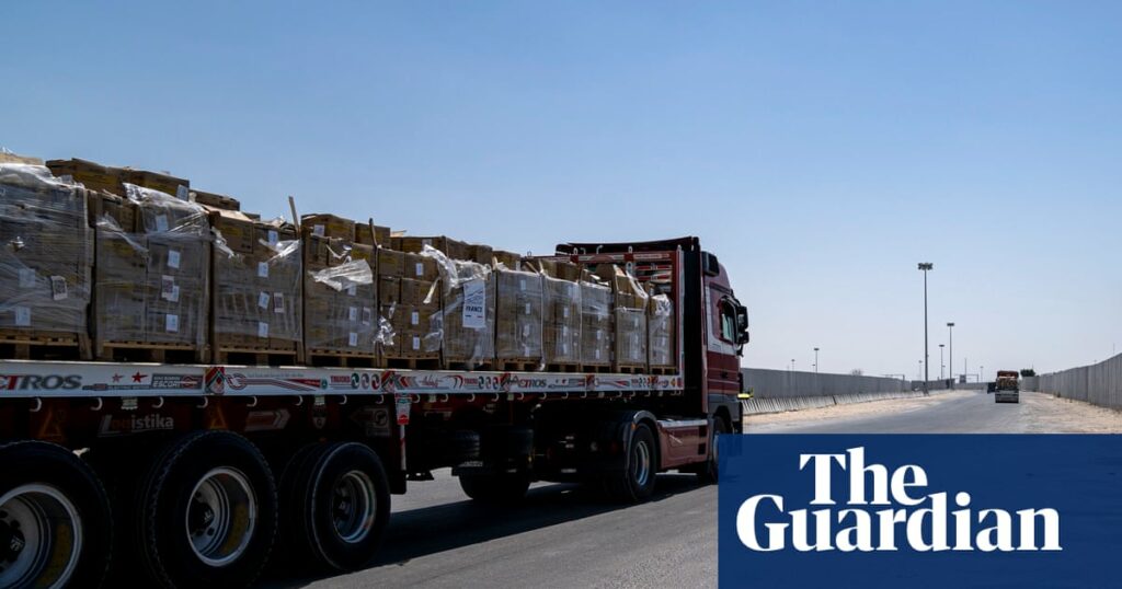 Israeli military kills five in airstrike on humanitarian aid convoy in Gaza