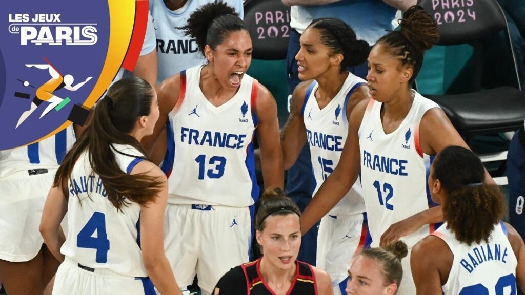 JO 2024 - Basket : les Françaises battent les Belges et affronteront les États-Unis en finale