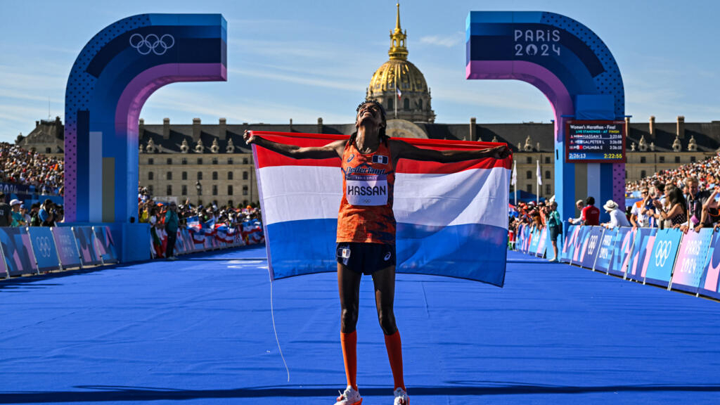 JO 2024 : après le bronze sur 5 000 et 10 000 m, la Néerlandaise Sifan Hassan en or sur le marathon