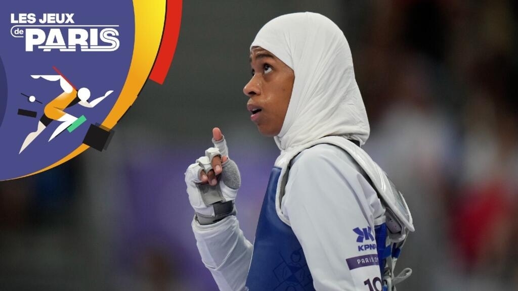 JO 2024 - taekwondo : une journée historique pour les femmes saoudiennes grâce à Dunya Abutaleb