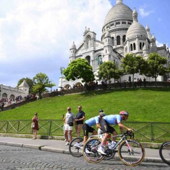 «JO Paris 2024 : les cyclistes se préparent à grimper la côte de la butte Montmartre «point d'orgue de la course en ligne»