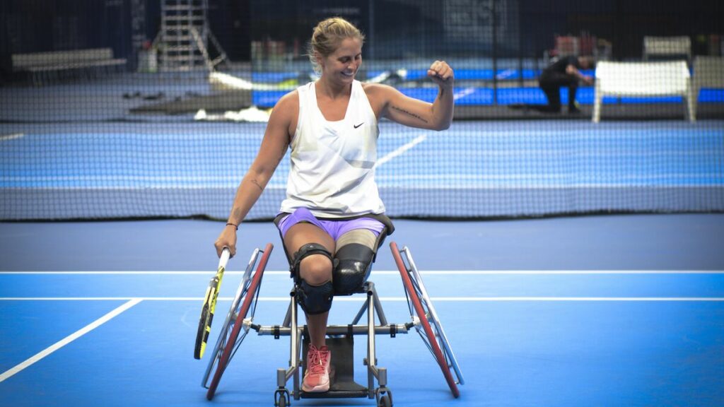 Jeux paralympiques : des sportifs en fauteuil de compétition