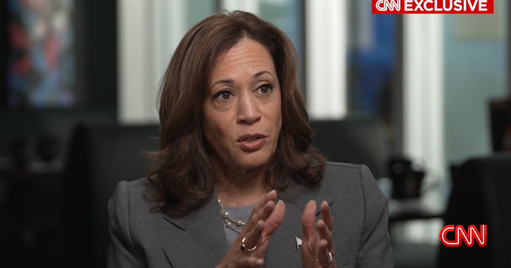 Kamala Harris sur CNN: une première interview en tant que candidate, sans prise de risque