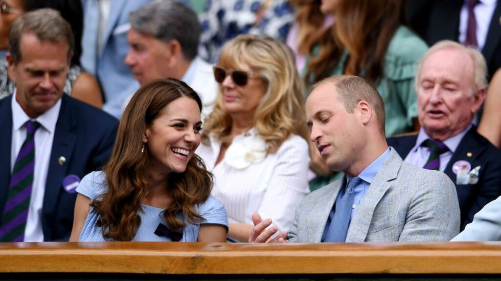 Kate Middleton en tribunes à Wimbledon