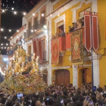 La Virgen sube al cielo en la provincia de Sevilla cada 15 de agosto