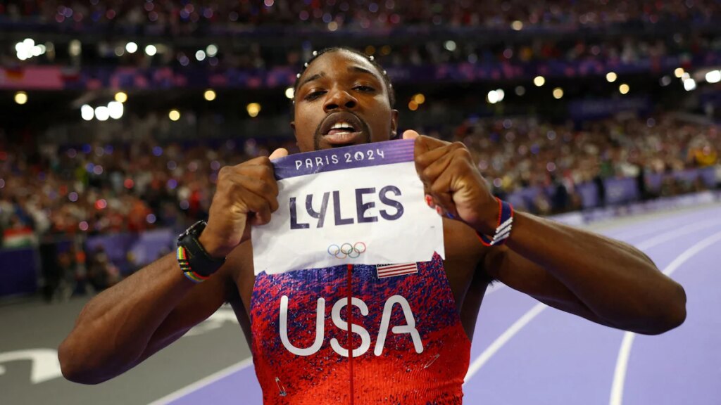 Leichtathletik bei Olympia: Lyles gewinnt Gold über 100 Meter