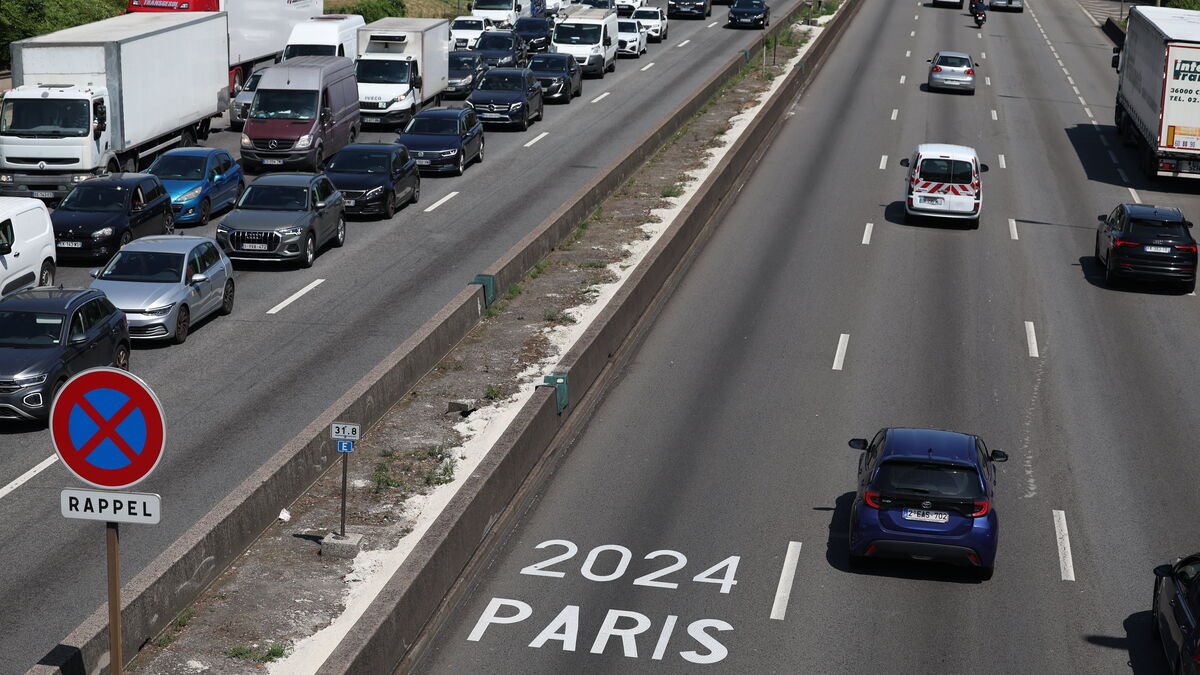 « Les carrossiers vont avoir du boulot grâce aux voies olympiques » : de nombreux accidents sur le périph parisien