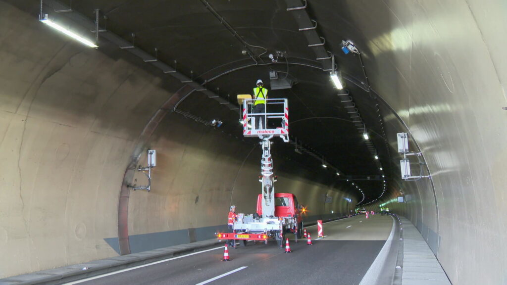 Maintenance et nettoyage: Les tunnels autoroutiers à nouveau fermés au Luxembourg