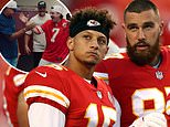 Man charged with making a terrorist threat after saying he'd SHOOT Travis Kelce and Patrick Mahomes at the Morgan Wallen concert