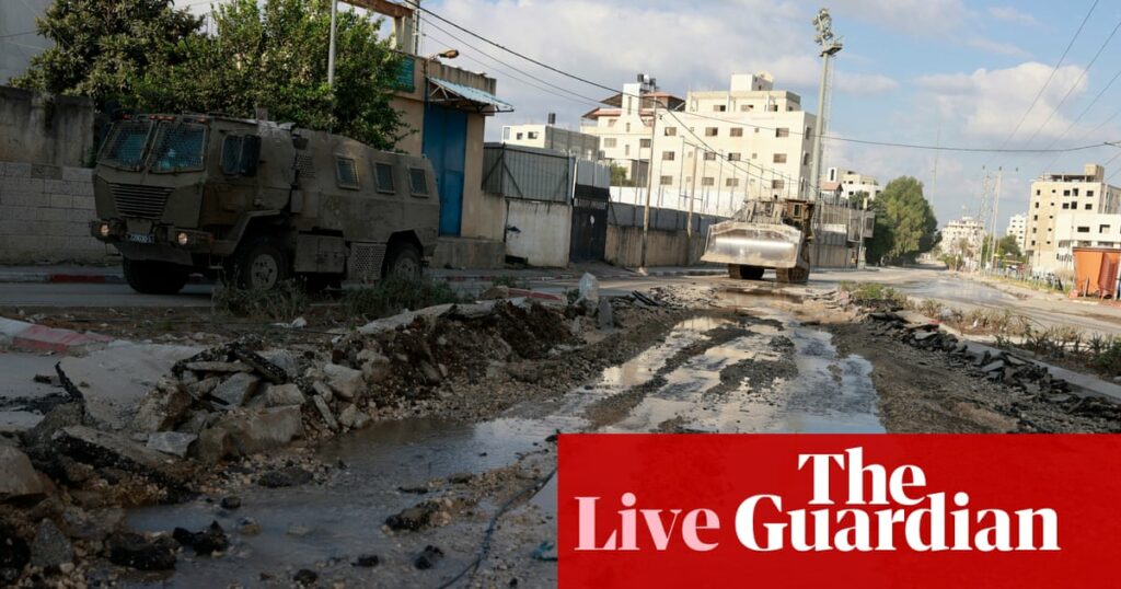 Middle East crisis live: Israeli forces kill at least nine Palestinians in major West Bank raids