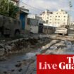 Middle East crisis live: Israeli forces kill at least nine Palestinians in major West Bank raids