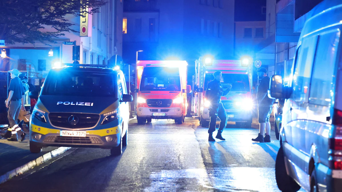 Nordrhein-Westfalen: Drei Tote und mehrere Verletzte bei Messerangriff auf Stadtfest in Solingen