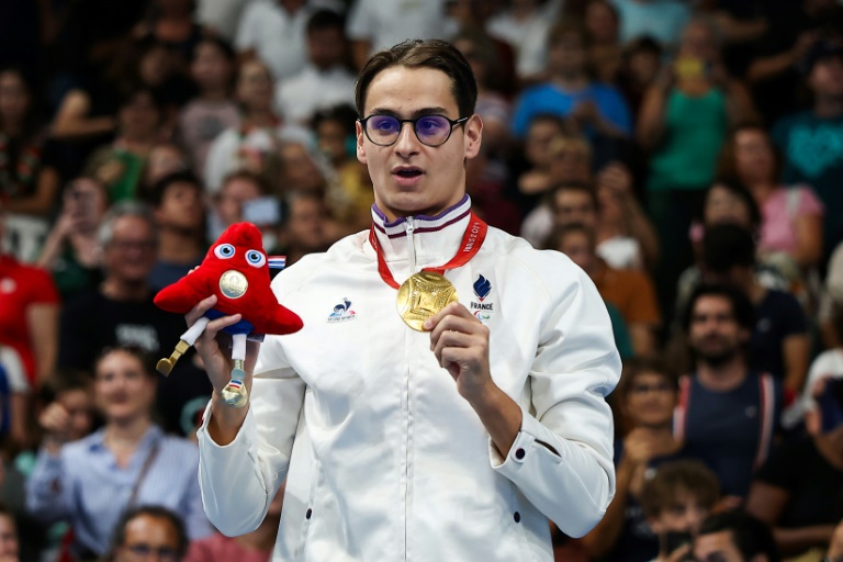 Paralympiques: Ugo Didier nage dans l'or, Patouillet et Portal en argent