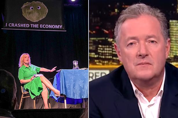 Piers Morgan accuses Liz Truss of 'sulking' as failed ex-PM calls lettuce banner prank 'far-left'