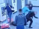 Police pass file to the CPS to consider charges over Manchester Airport incident where three officers were hurt and one member of the public had his head stamped on