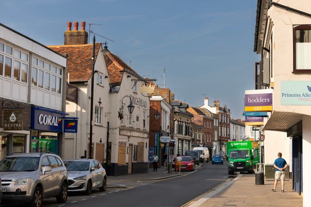 Pretty market town full of boarded up shops where locals feel 'forgotten'