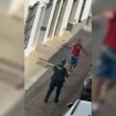 Prisión por amenazar con un cuchillo a policías y atrincherarse en Fregenal de la Sierra, Badajoz