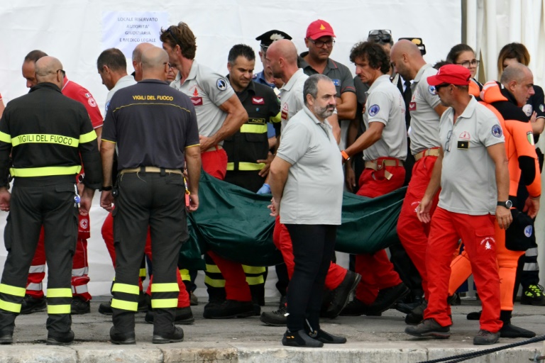 Sicile: Le dernier corps récupéré de l'épave du yacht est celui de Mike Lynch